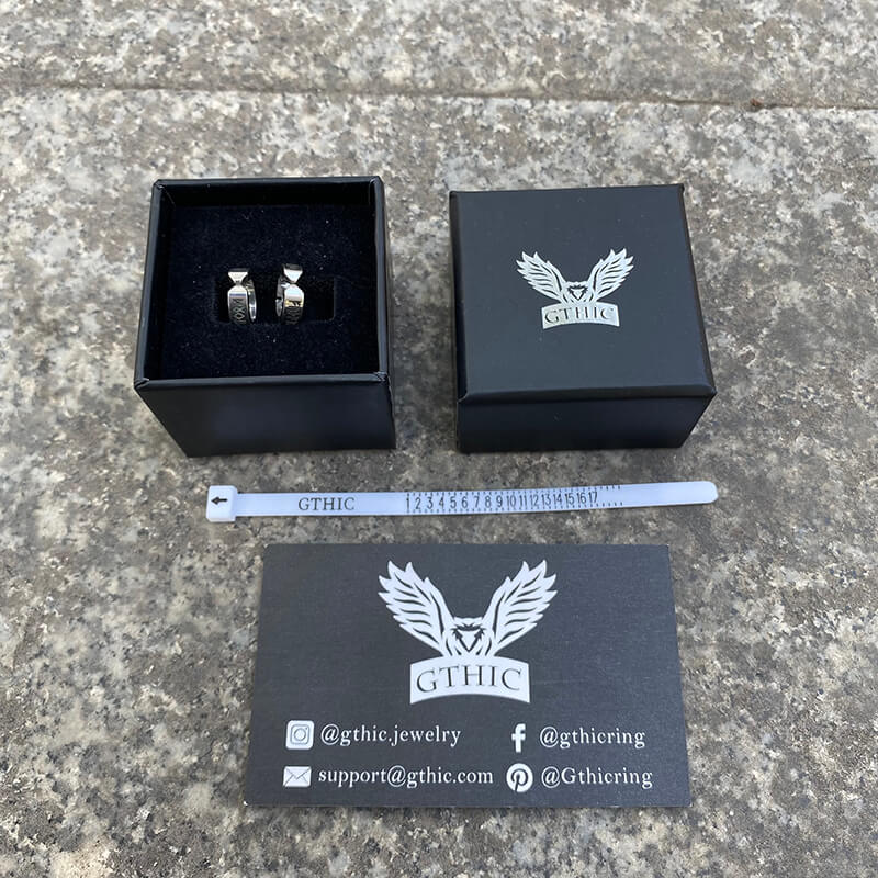 Nordic Viking Runes Stainless Steel Earrings