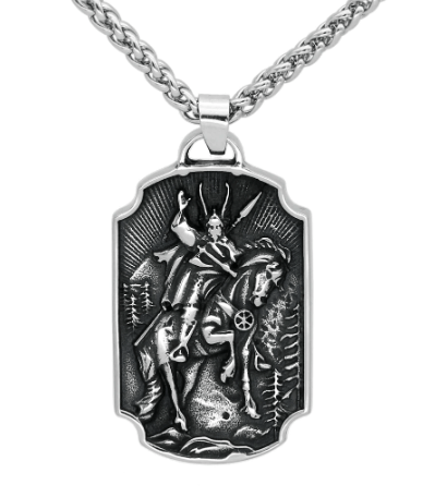Vikings Valkyrie and Yggdrasil Pendant Necklace