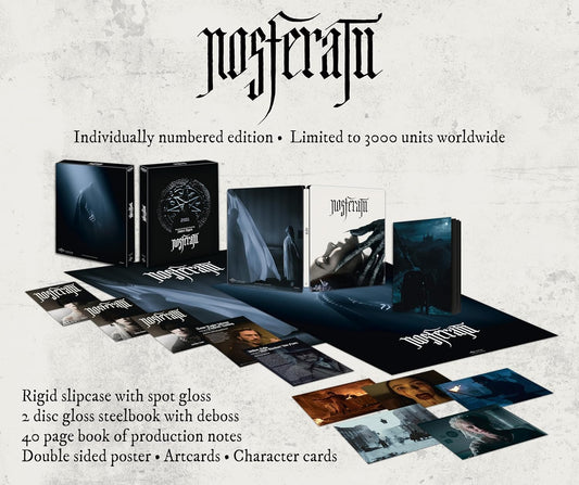 Nosferatu - Ultimate Collector’s Edition Steelbook (4K Ultra HD + Blu-ray)