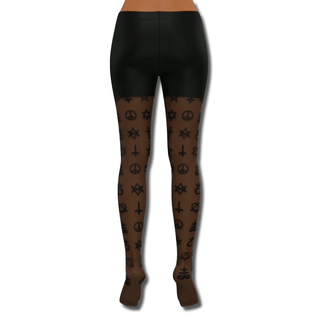 Occulted Stockings | Mystical Nylon Blend Tights