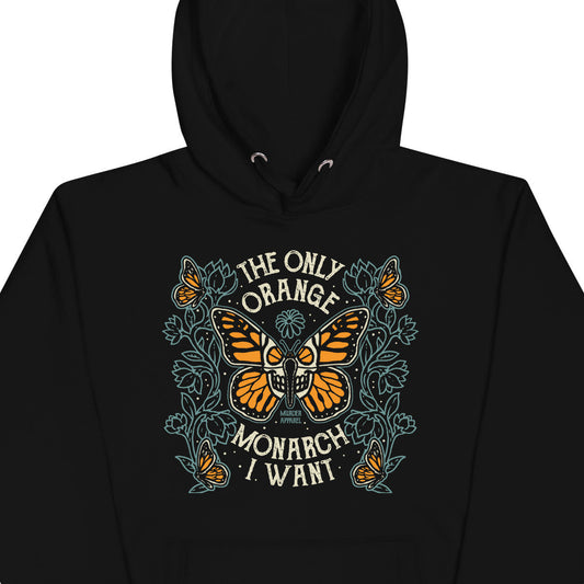 Orange Monarch Hoodie