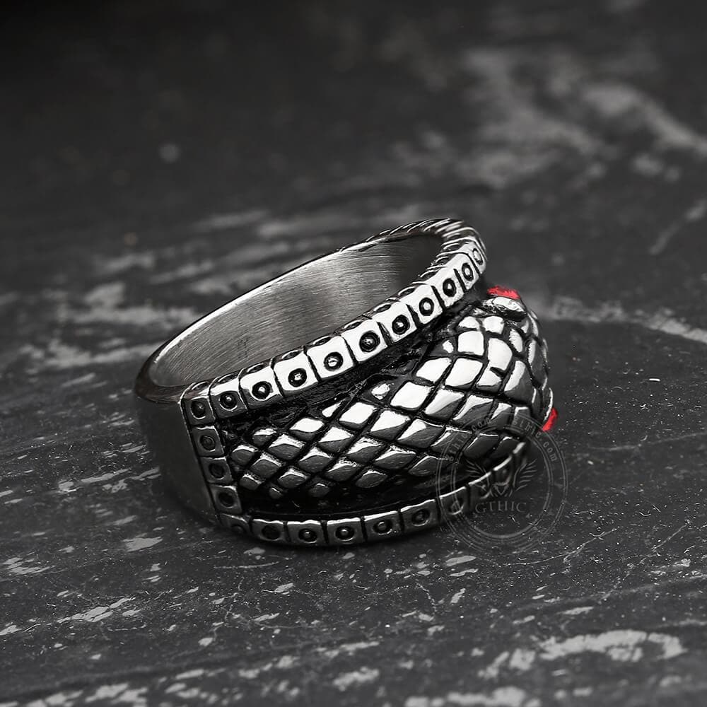 Ouroboros Stainless Steel Mythology Ring