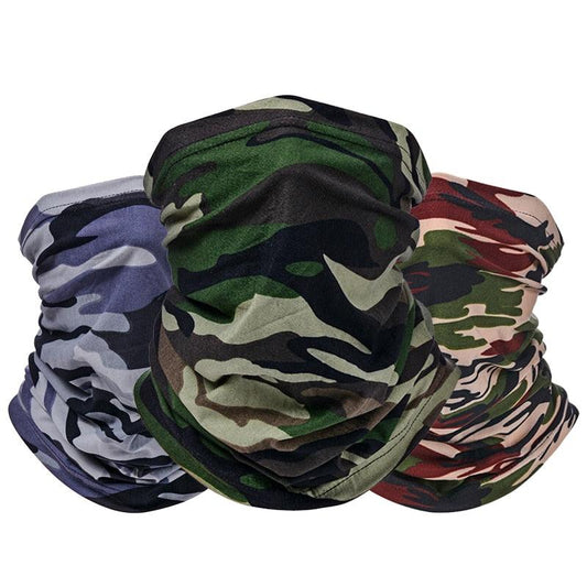 Outdoor Balaclava Bandana Uv Biker Cover Scarf Seamless Magic Headband Camouflage Neck Gaiter Face Cover Headwear Scarf Uniesx Men Women Bandanas Polyester Breathable Windproof Anti UV Neck Cover Camping Hiking Climbing Face Mask Headband