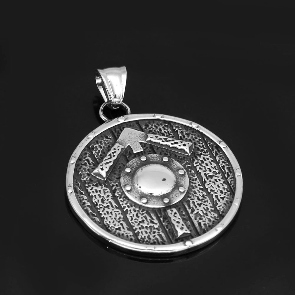 Vikings Rune Tiwaz Stainless Steel Pendant Necklace