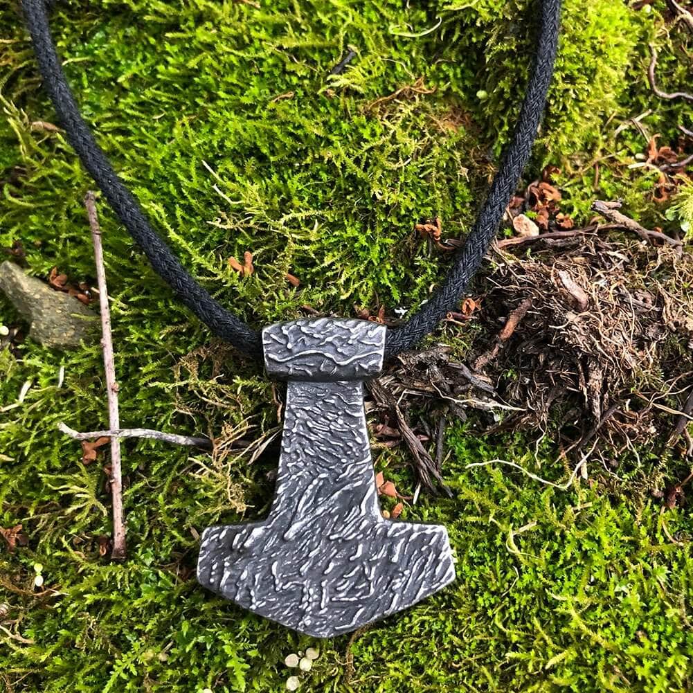 Vikings Thors Mjolnir Stainless Steel Pendant