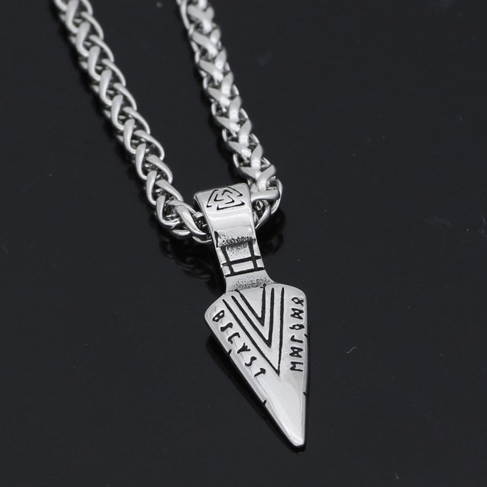 Vikings Odin’s Gungnir Spear Stainless Stee Necklace