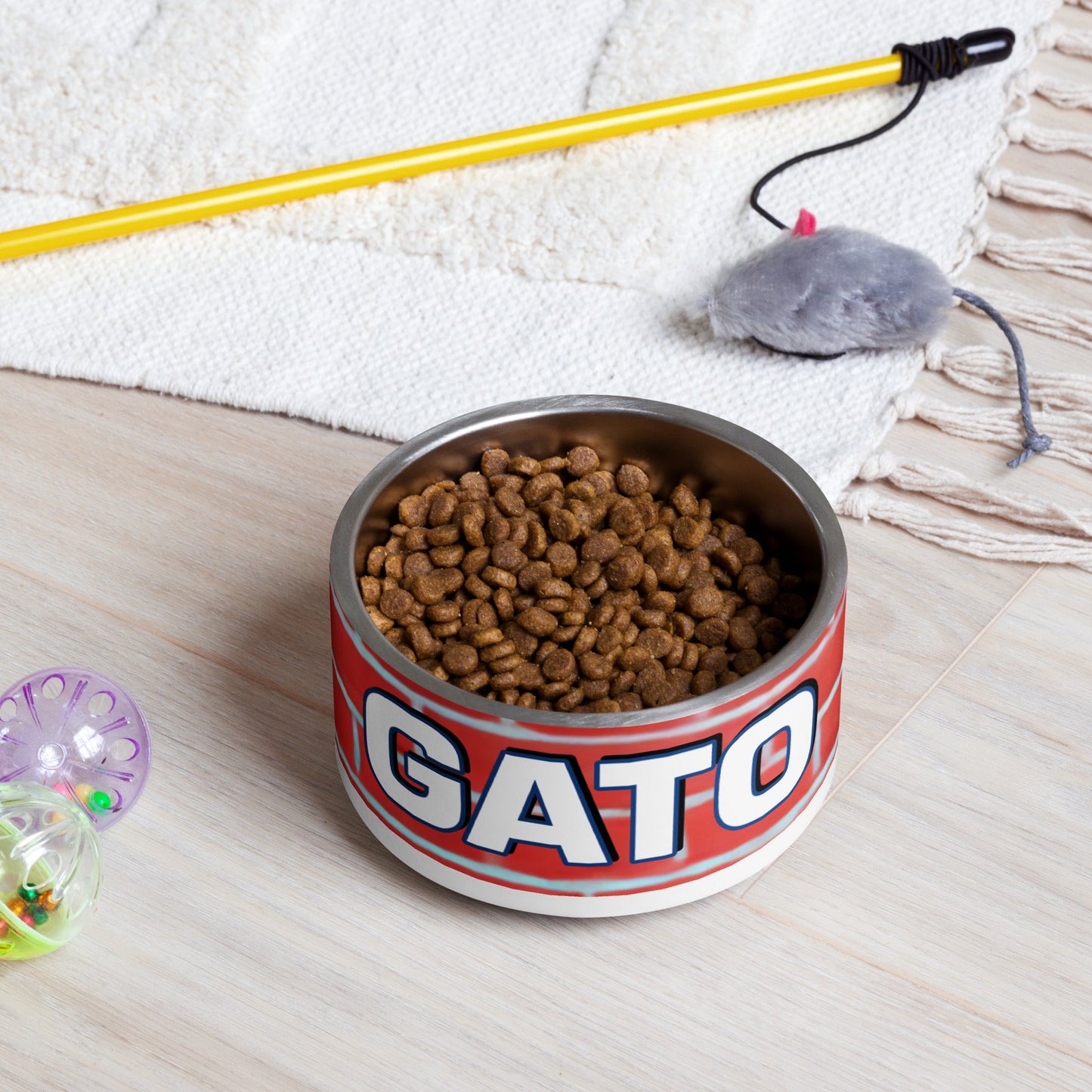 Cuenco para mascotas / Pet Cat Bowl - Lizard Vigilante
