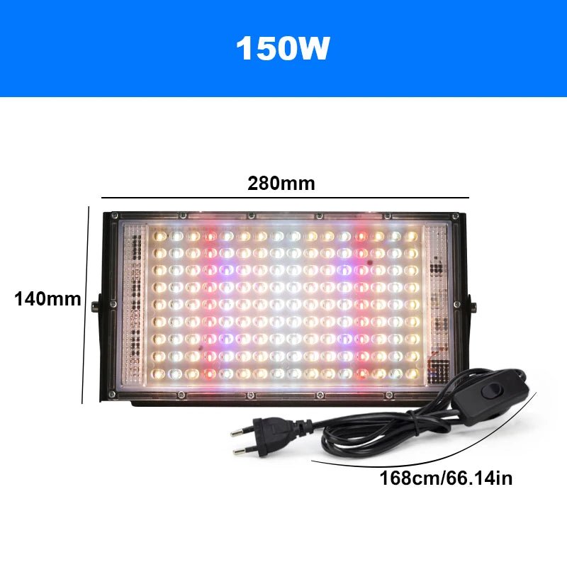Photosynthesis Overlord: The 50W - 150W LED Grow Light That Turns Plants Into Beasts - Lizard Vigilante