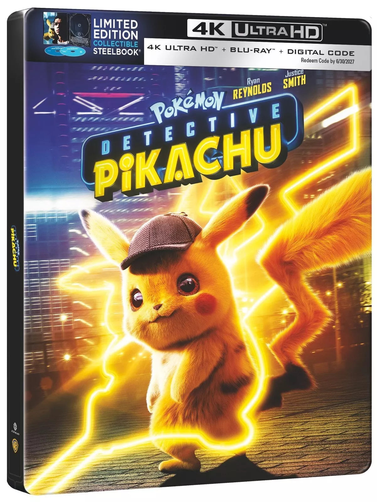 Pokemon Detective Pikachu - Limited Edition Steelbook [4K UHD]