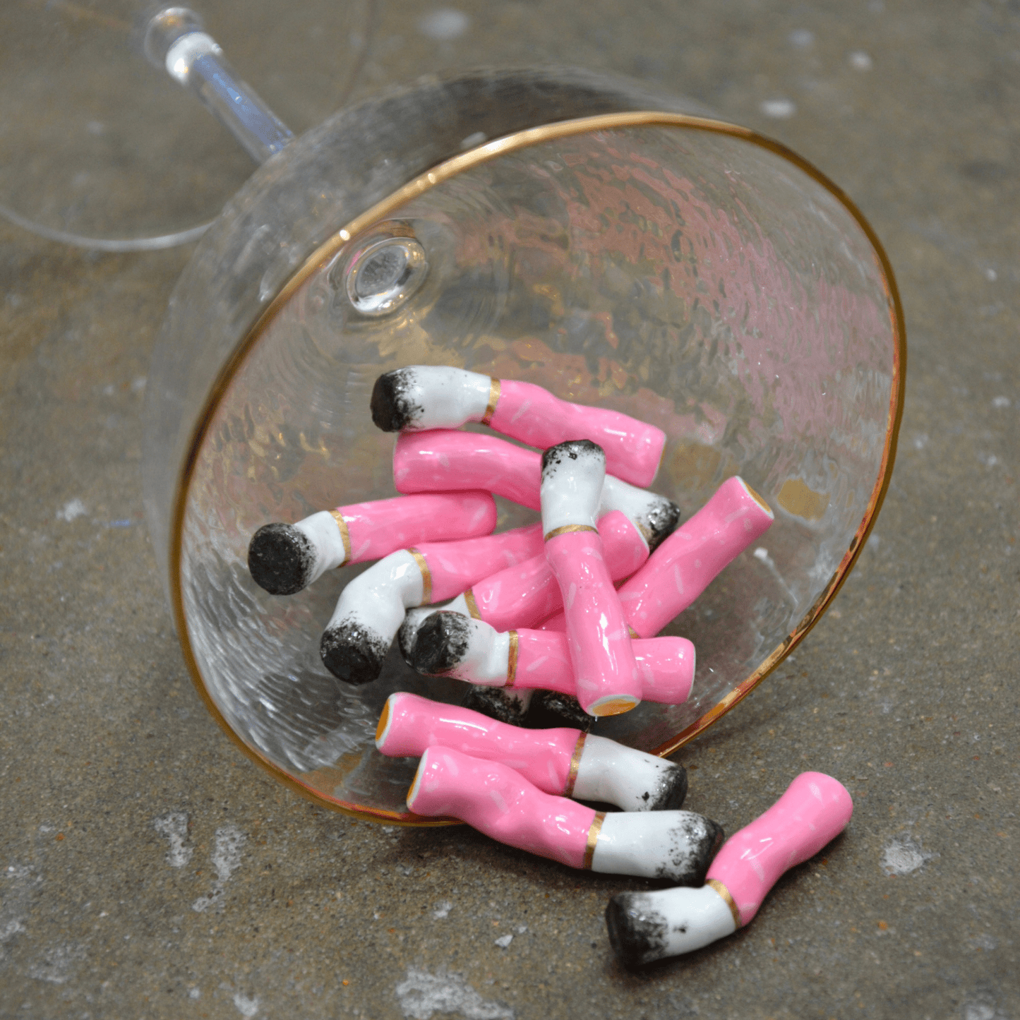 PINK CIGARETTES - SET OF THREE