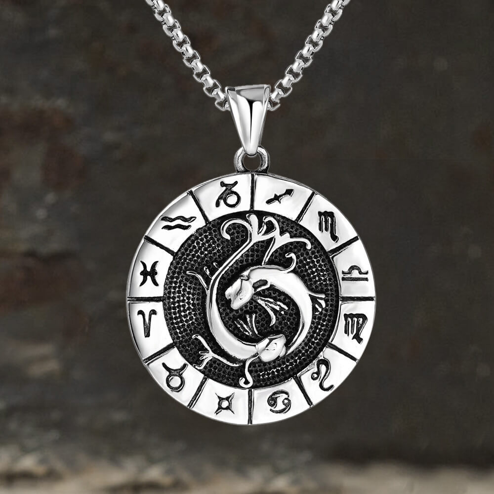 Pisces Stainless Steel Pendant