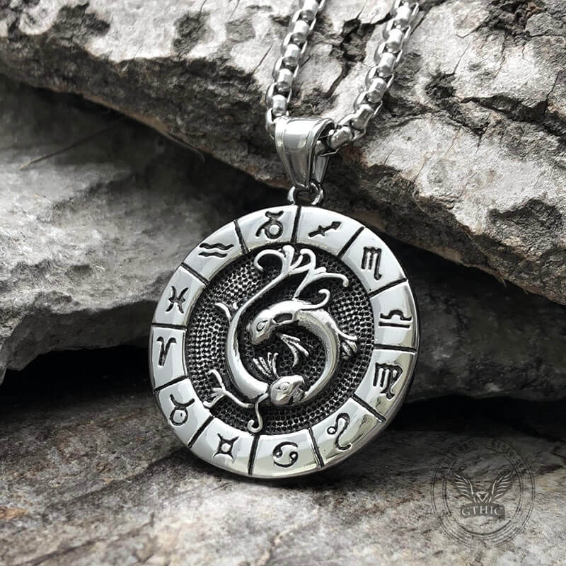 Pisces Stainless Steel Pendant
