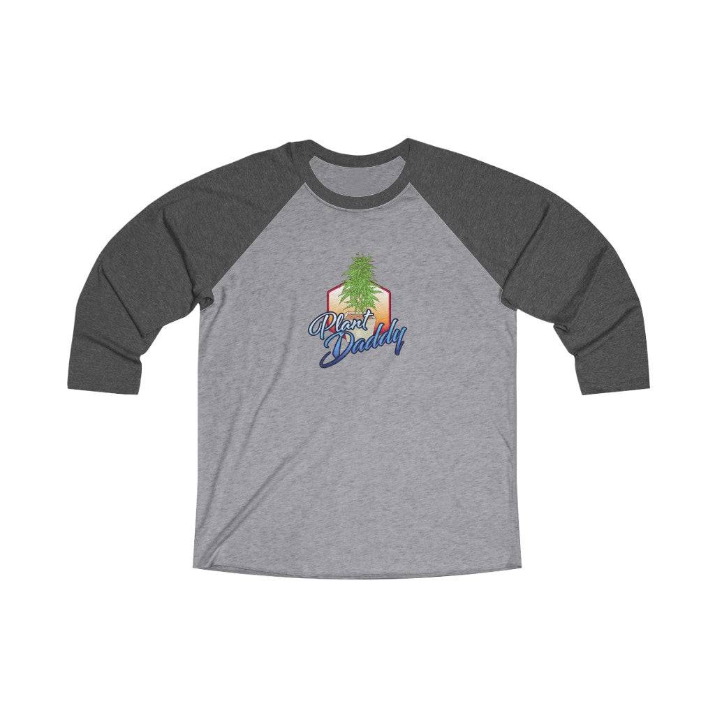 Plant Daddy Unisex Tri-Blend Raglan Weed Tee