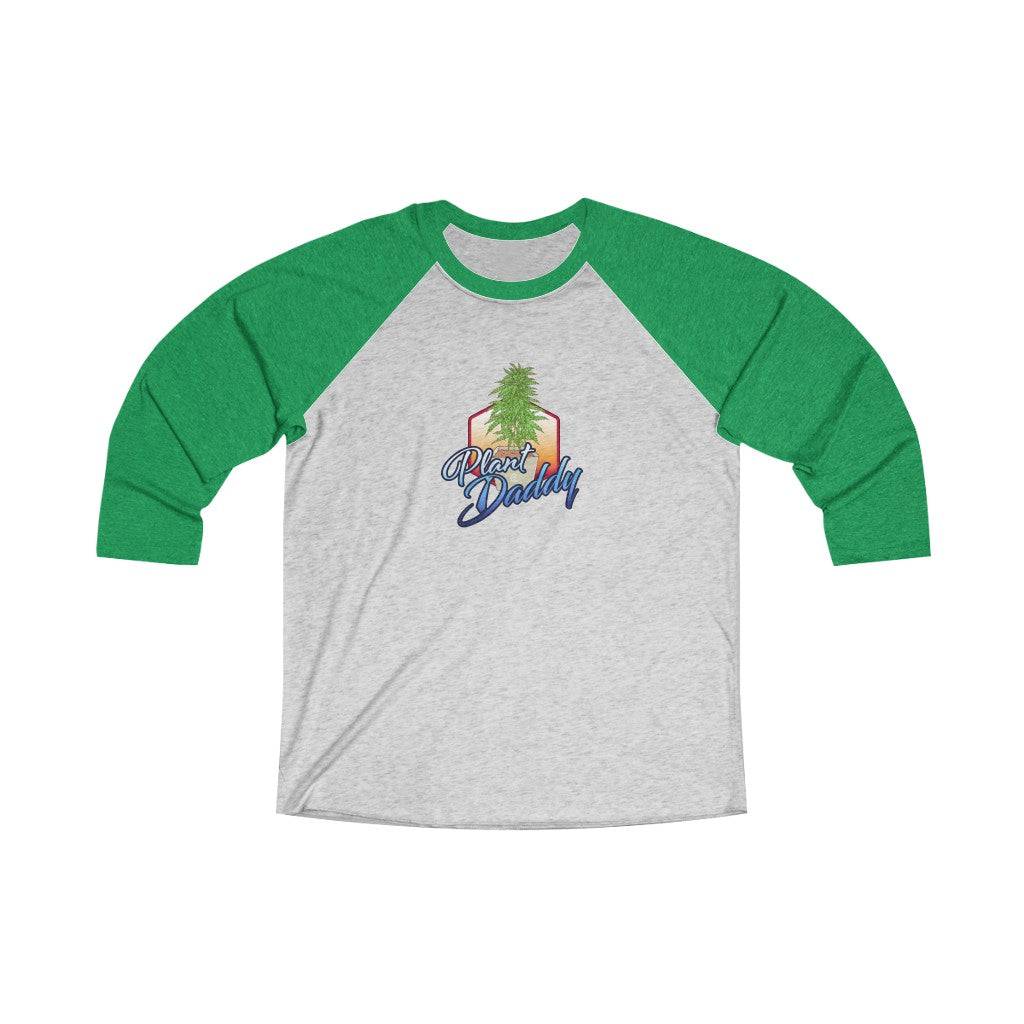 Plant Daddy Unisex Tri-Blend Raglan Weed Tee