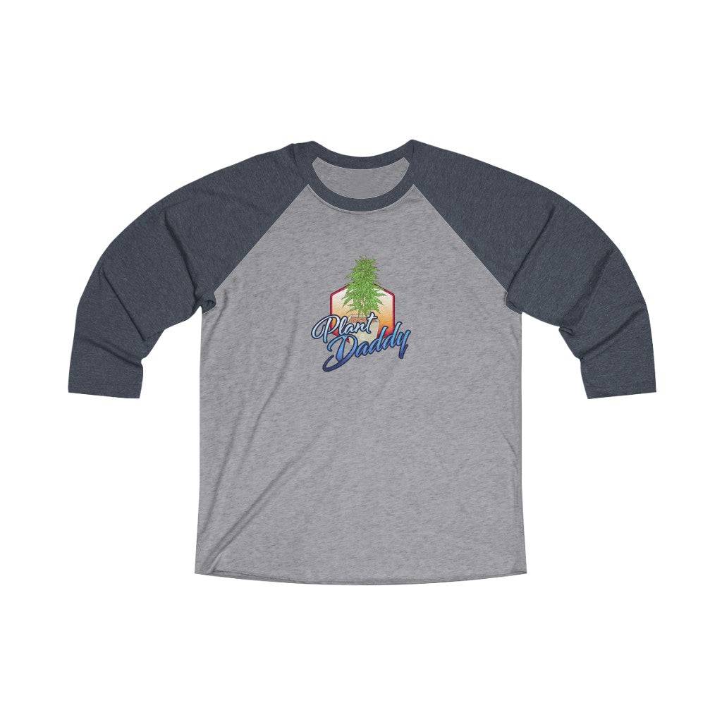Plant Daddy Unisex Tri-Blend Raglan Weed Tee