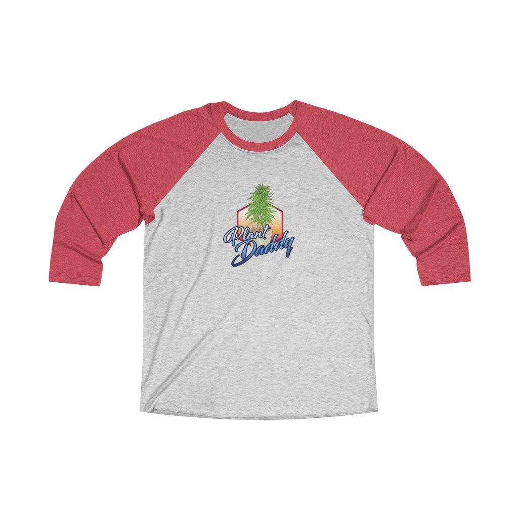 Plant Daddy Unisex Tri-Blend Raglan Weed Tee