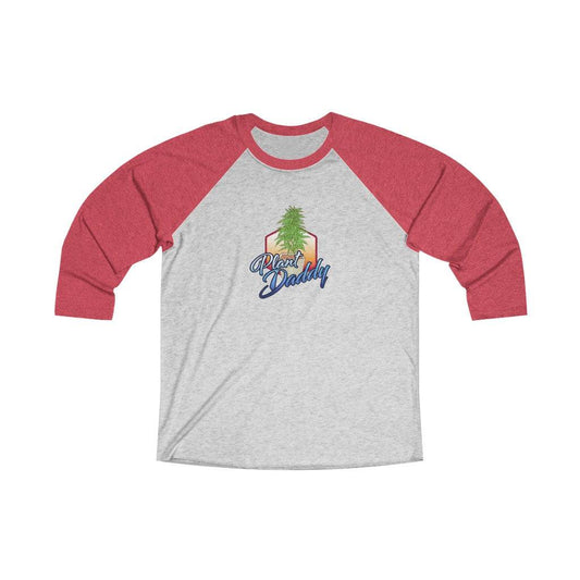 Plant Daddy Unisex Tri-Blend Raglan Weed Tee