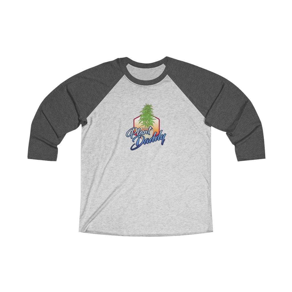 Plant Daddy Unisex Tri-Blend Raglan Weed Tee