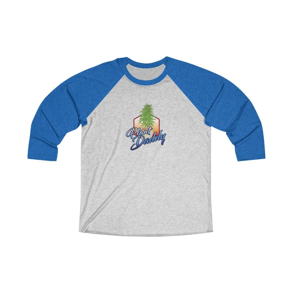 Plant Daddy Unisex Tri-Blend Raglan Weed Tee
