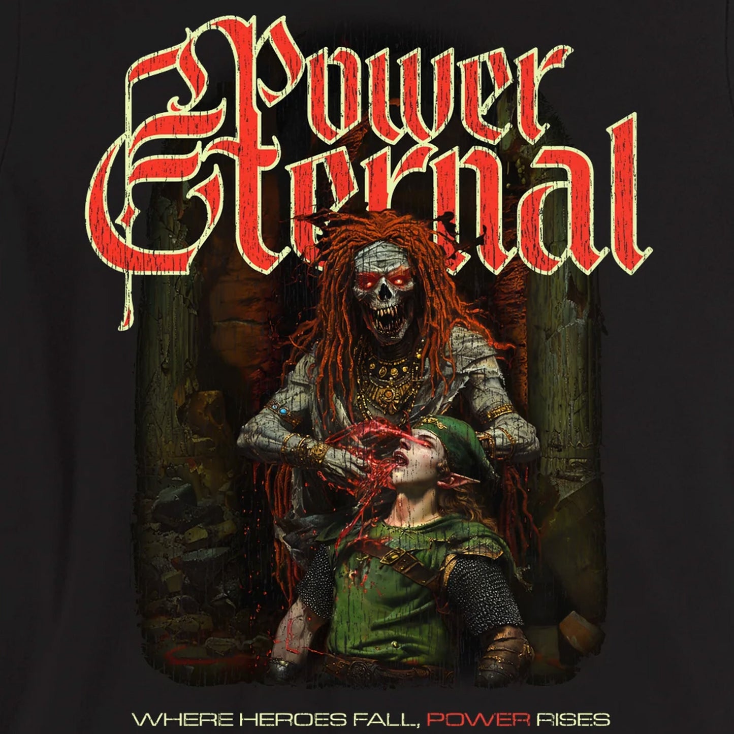 Power Eternal - Heroes Fall Tour Tee