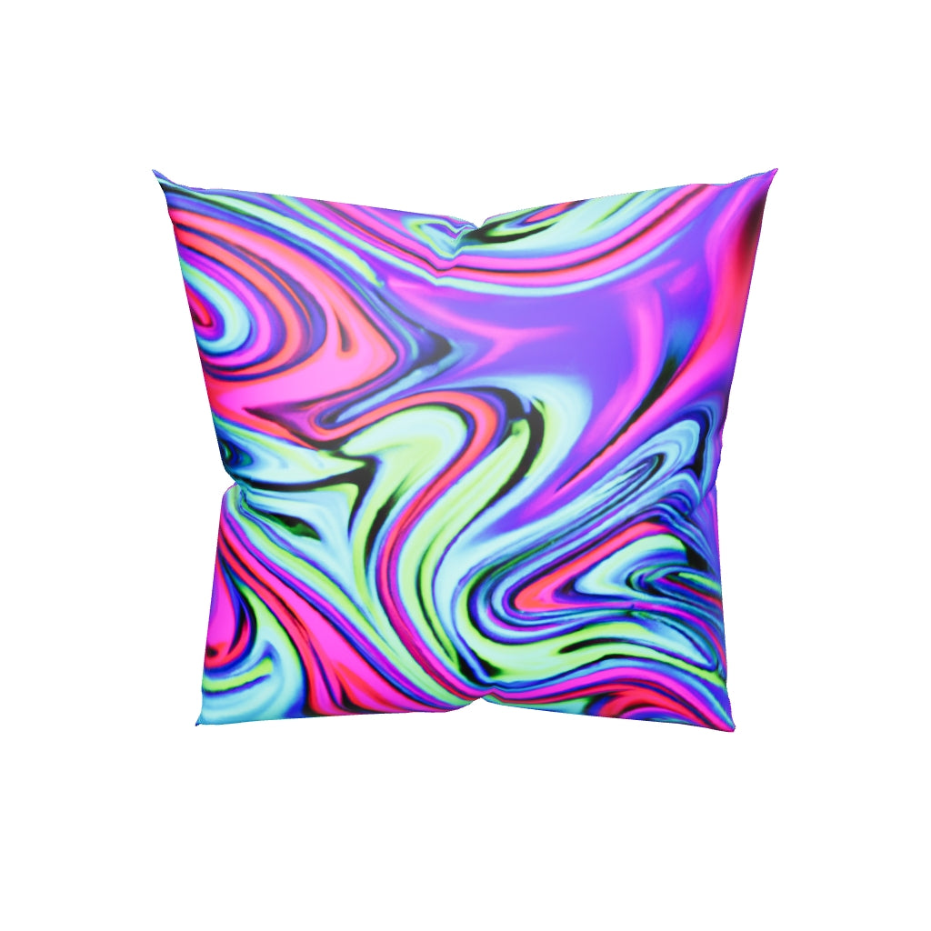 Swirly Basic Pillow by Evets! For Lizard Vigilante