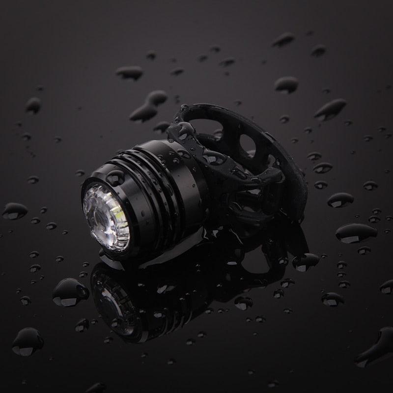 Bicycle Rear Light Bike Warning Lamp USB Charge Red White Light Color Safety Headlight Bike Tail Light Rechargeable Ultra Bright Bike Rear Light USB Rechargeable Bike LED Light