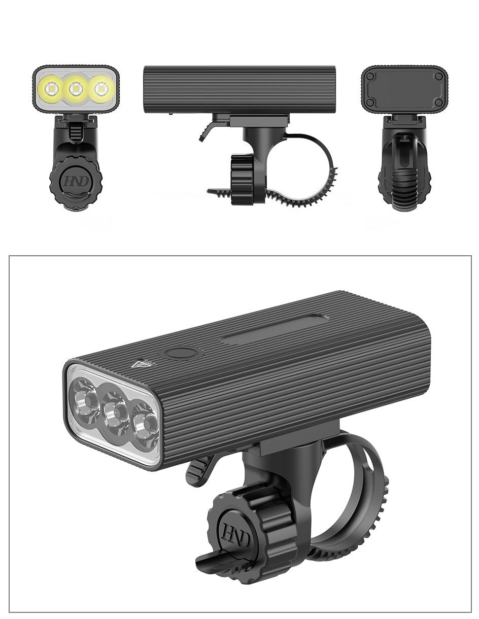 Bike Light USB Rechargeable Bicycle Light Headlight With Rear Taillight Flashlight Front Lamp Bicycle Light Set With Super Bright Headlights And Rear Lights Waterproof LED Bicycle Light Taillight Safety Lights For Cycling Camping