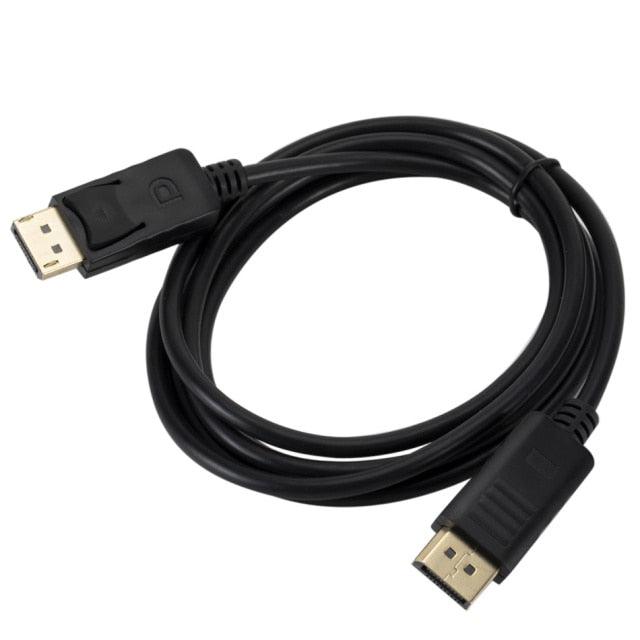 Fast 1.8M DisplayPort Cable Adapter For Computer TV Projector Laptop Monitor