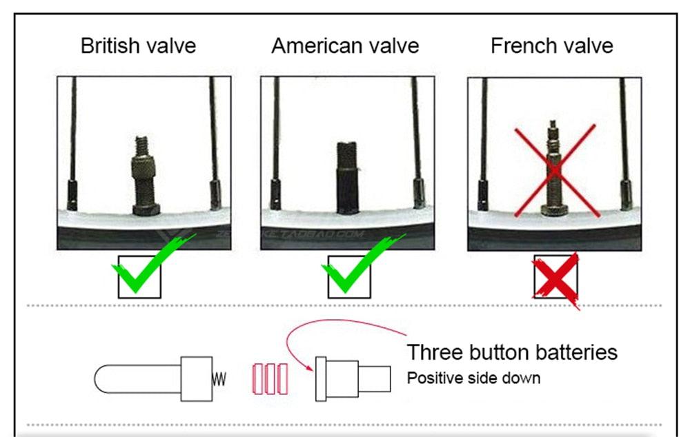 LED Neon Bike Wheel Tire Light Valve Dust Cap Spoke Light For Bicycle Cycling Warning Light Bicycle Flash Cap Light Bike Tire Wheel Valve Cap For Front And Rear Wheel Bicycle Motorcycle Tire Colorful Design