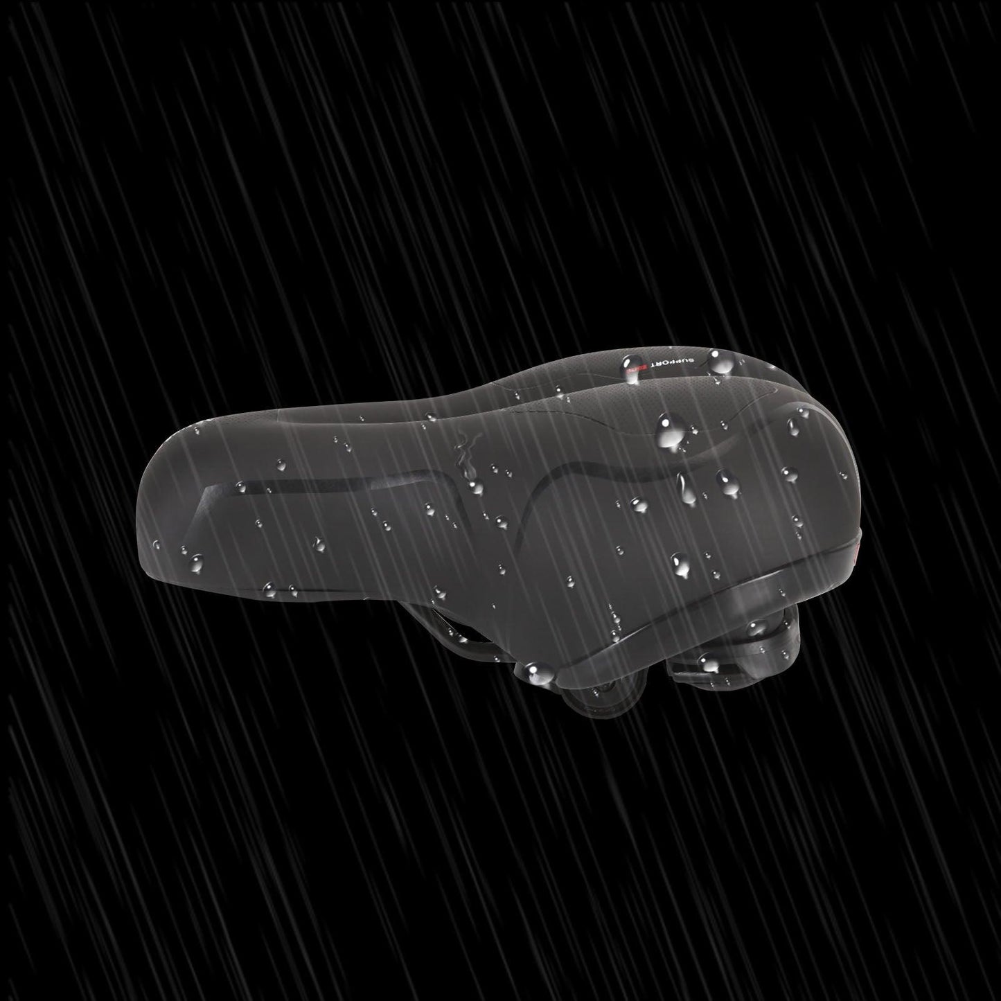 Breathable Leather Bicycle Saddle Cushion Comfortable Anti Slip And Weat Road Bike Sponge Filled Shockproof Bike Seat For Men Women Memory Foam Soft Bicycle Seats Cushion Dual Shock Absorbing Wide Bicycle Seat Replacement For Mountain Bike Road Bike