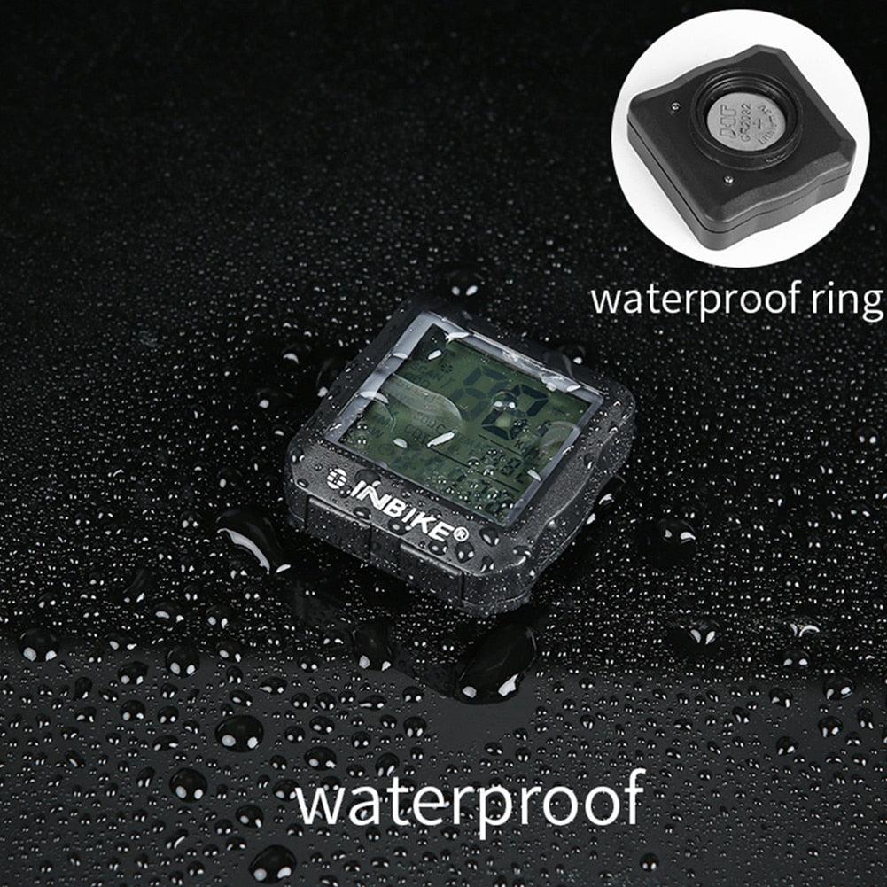 Mountain Bicycle Computer Wired Speedometer Bicycle Tracker Luminous Road Bike Bicycle Odometer Wireless Waterproof Cycle Bike Computer With LCD Display Max Distance Time For Trainer