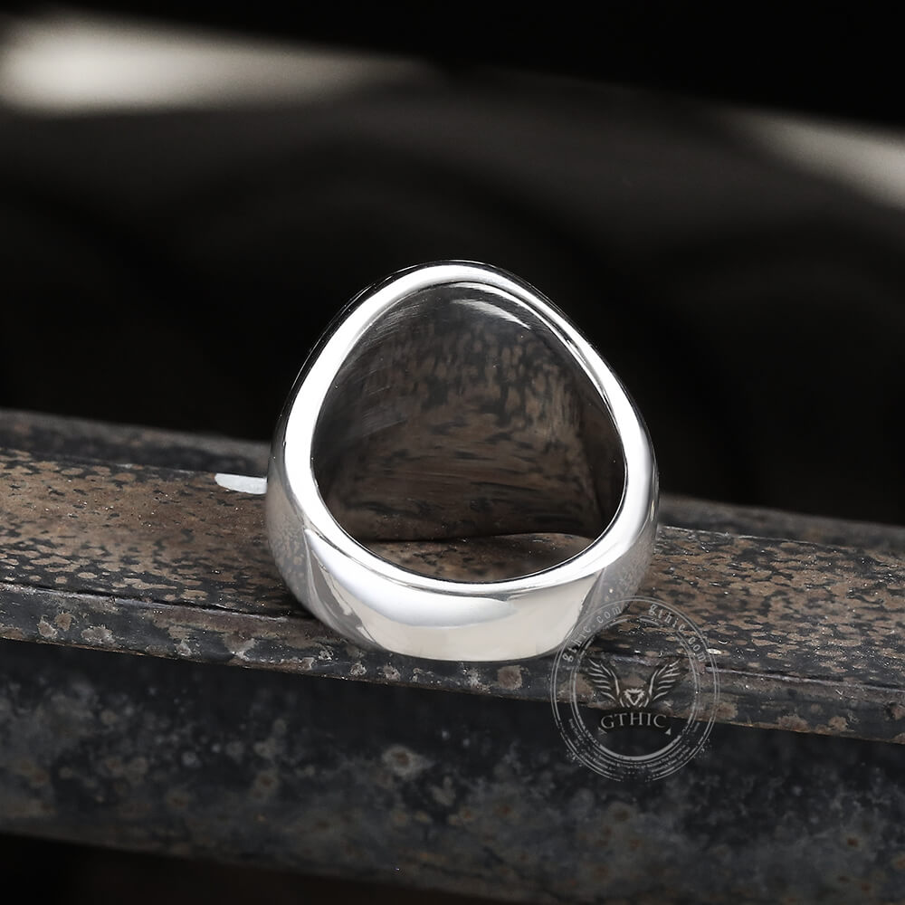 Punk Designed Skull Head Stainless Steel Ring