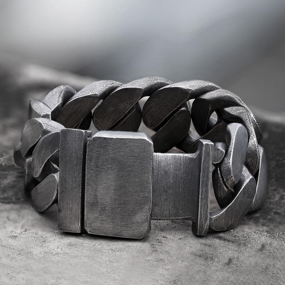Punk Cuban Chain Stainless Steel Bracelet