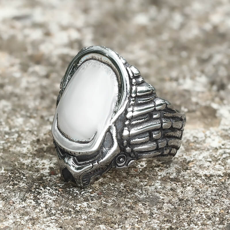 Punk Predator Elder Stainless Steel Ring
