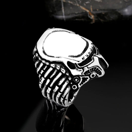 Punk Predator Elder Stainless Steel Ring