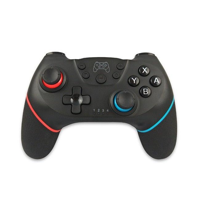 Pure Black Wireless Bluetooth Joystick Gamepad Controller Compatible With PC Laptop Monitor Smart TV