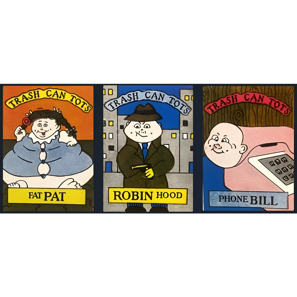 Radical Vintage 1980s Tots Stickers Unleash Nostalgic Fun