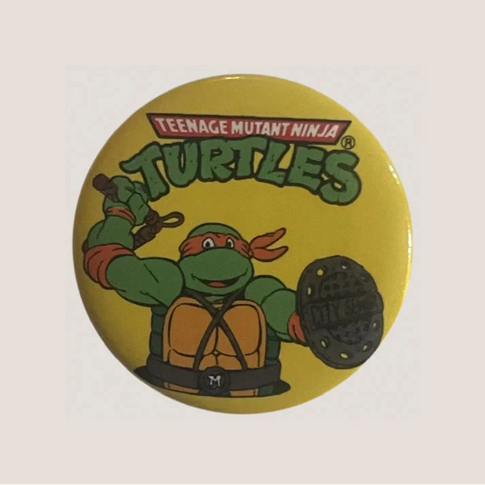 Radical Vintage Mutant Ninja Turtles Movie Pin Brings 90s Nostalgia