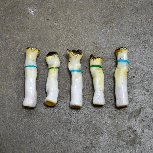 RAINY DAY BUTTS - SET OF FIVE