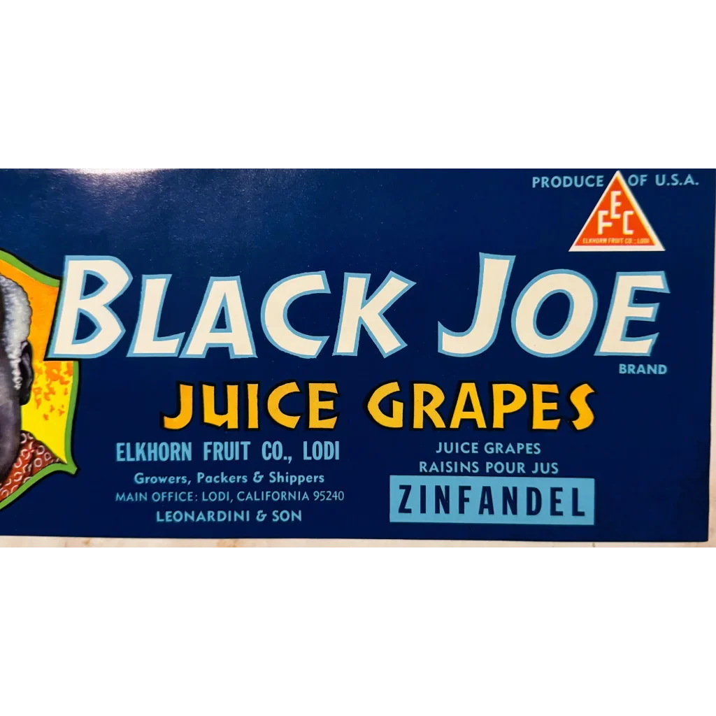 Rare 1920s Americana Fruit Label Captures Bygone Era
