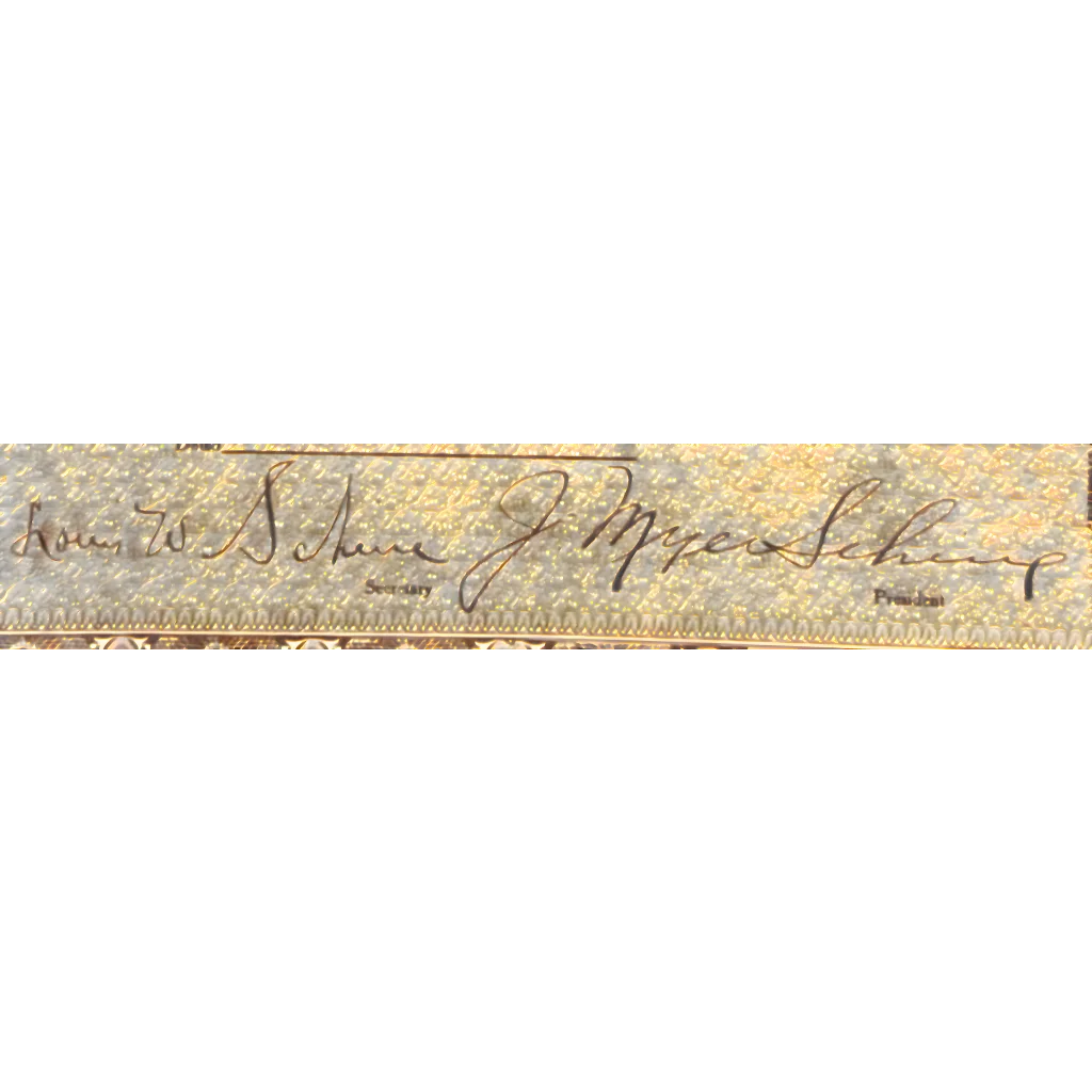 Rare 1920s Schine Chain Theatres Stock Certificate Captures Silent Era