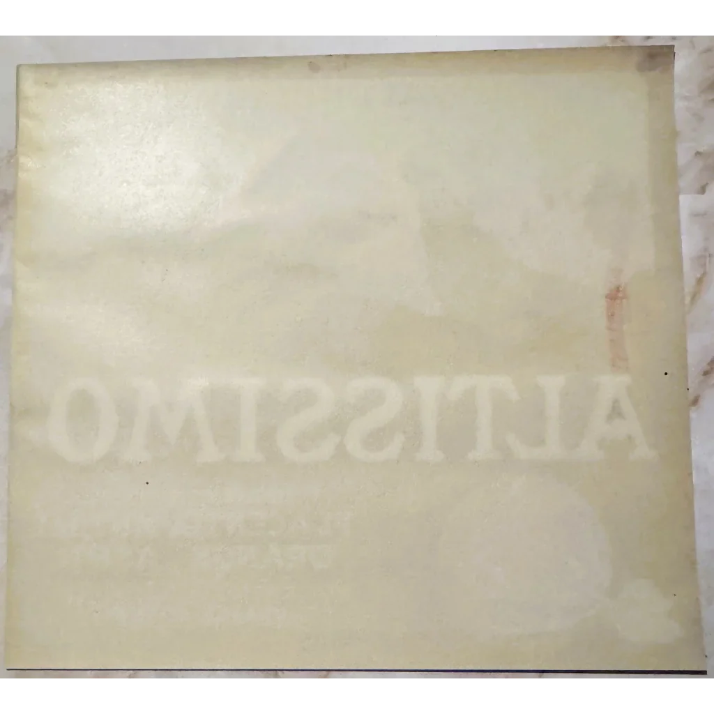 Rare 1930s Altissimo Crate Label Bursts with Vintage Charm