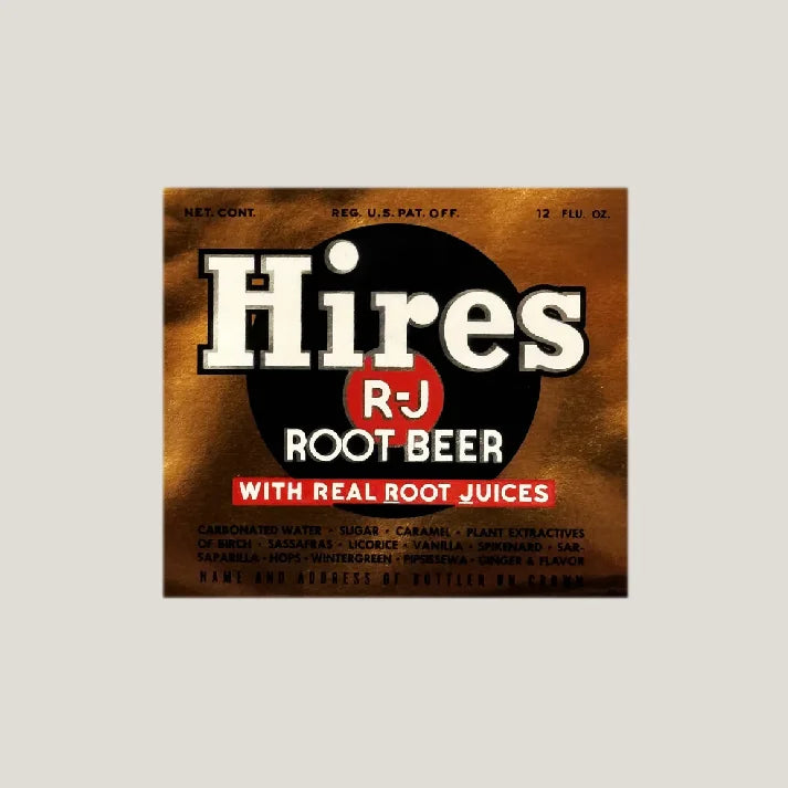 Rare 1930s Hires Root Beer Label Dazzles Collectors