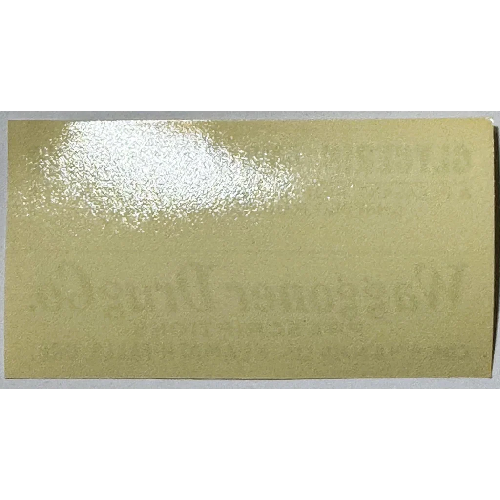 Rare 1930s Waggoner Drug Rose Water Label from Klamath Falls Oregon