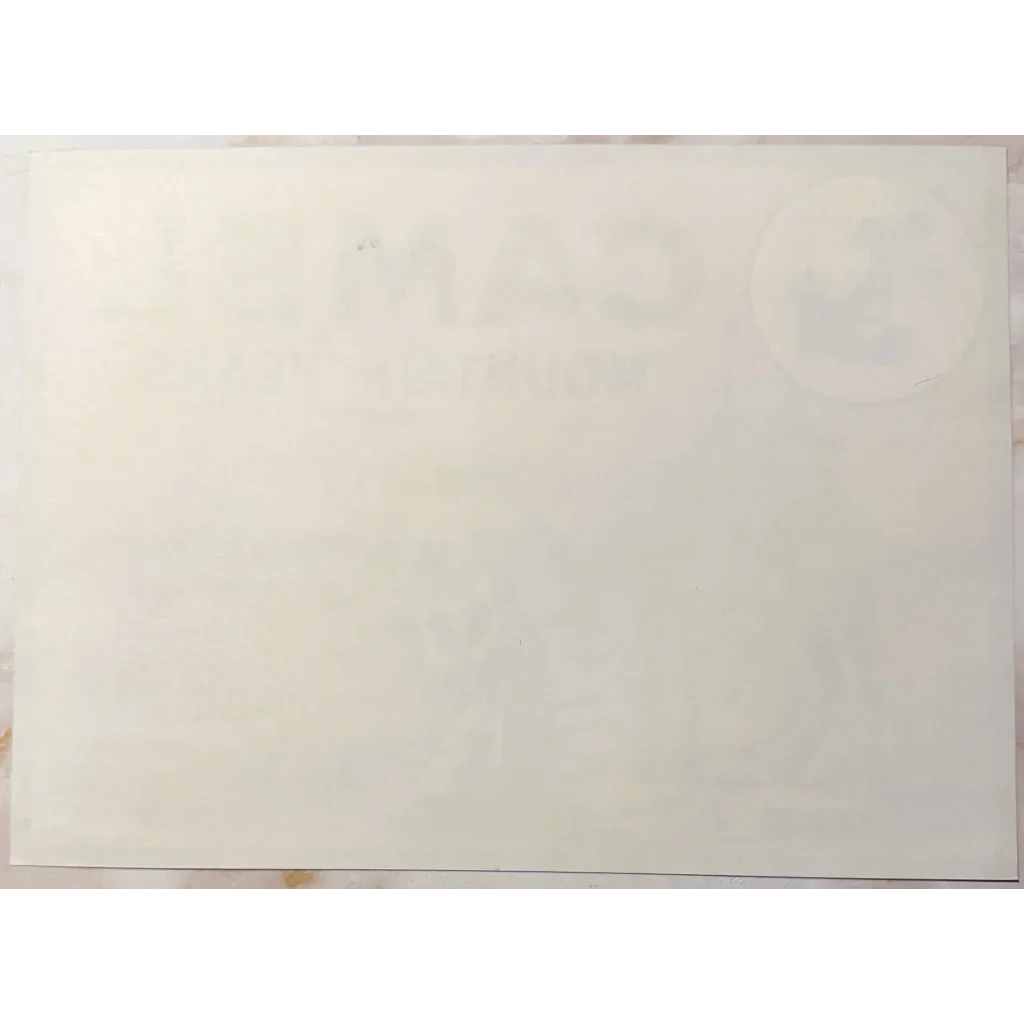 Rare 1940s Camel Brand Pears Label Brings Desert to California