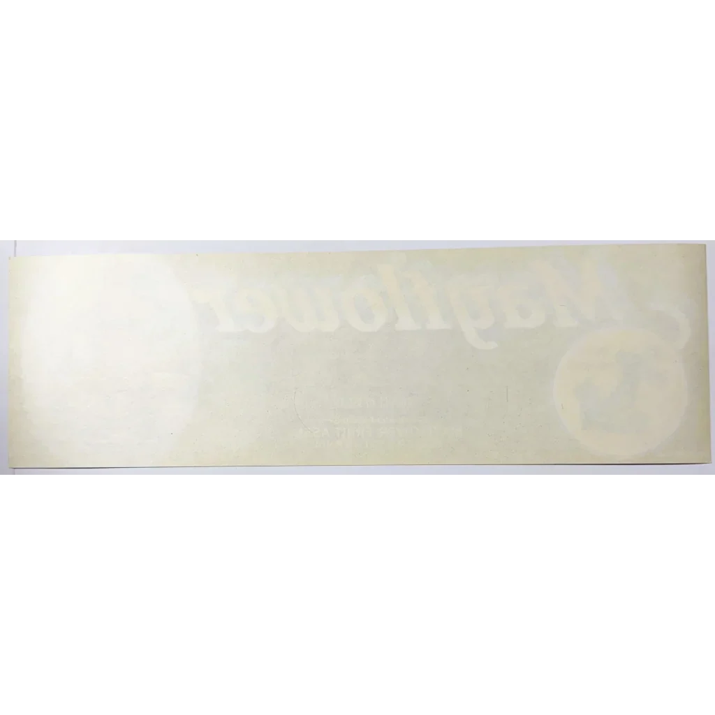 Rare 1950s Mayflower Fruit Association Crate Label Vintage Treasure