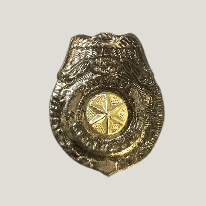 Rare 1950s Tin Special Police Badges Uncover Detective History