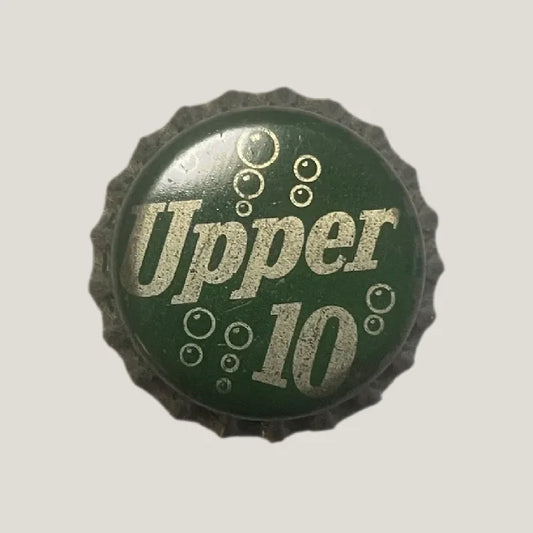 Rare 1950s Upper 10 Cork Bottle Cap from El Dorado Arkansas
