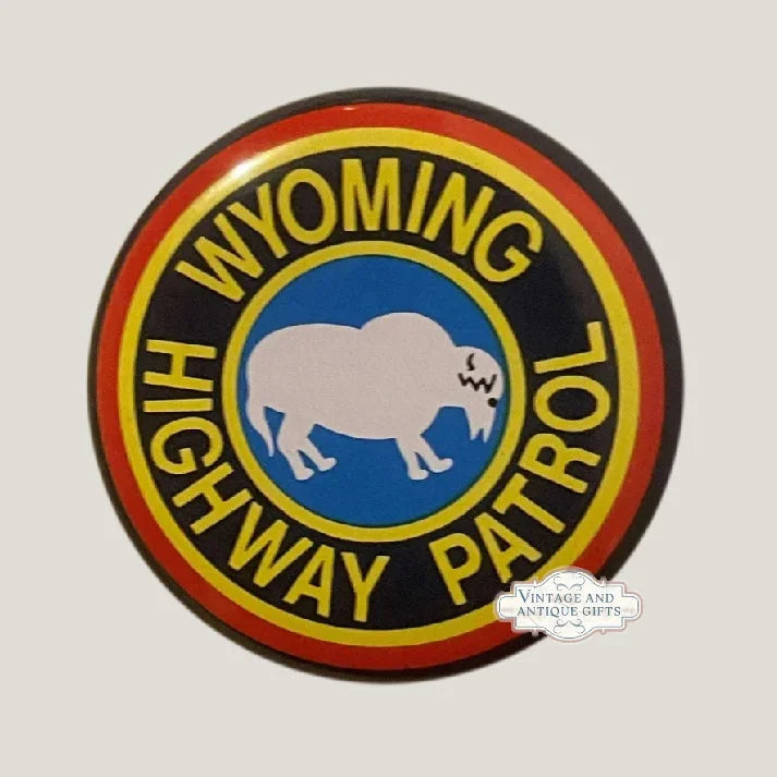 Rare 1950s Wyoming Tin Litho Special Police Badge Unearthed