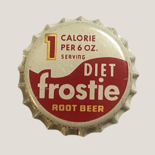 Rare 1960s Frostie Root Beer Bottle Cap Collectible